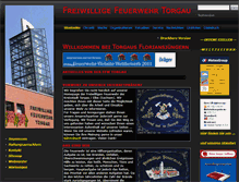 Tablet Screenshot of feuerwehr-torgau.de